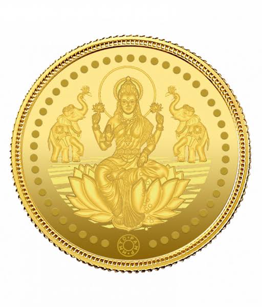 Lakshmi Gold Coin 1g - Classic Design